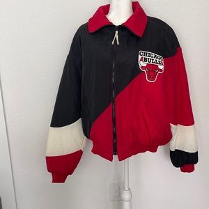 Vintage Chicago Bulls zip up Jacket size Large